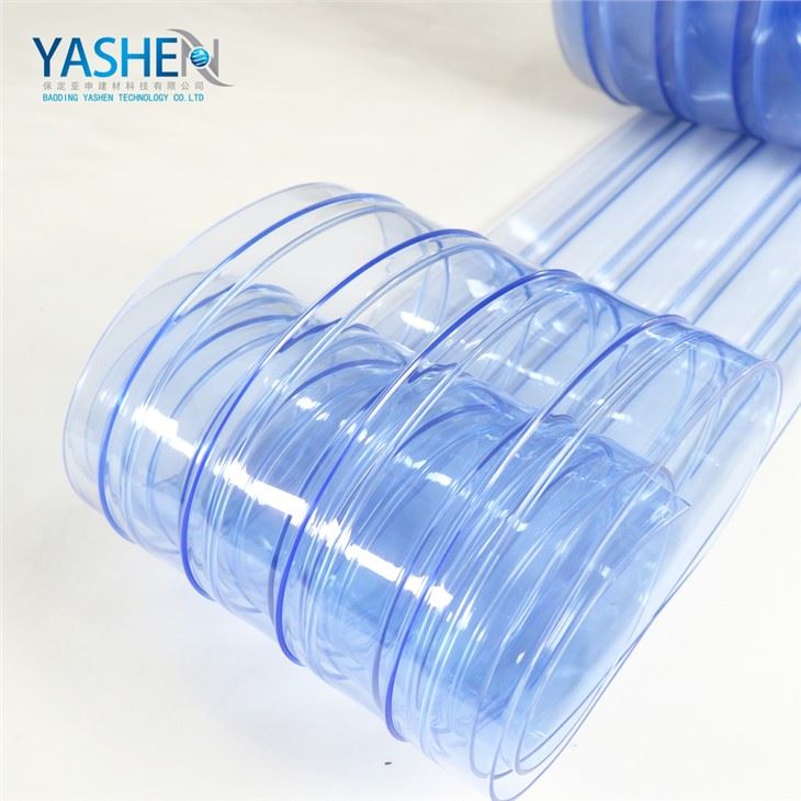 Ribbed PVC Strip Curtain Ribbed PVC Strip Curtain